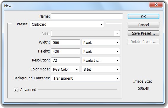 کادر جدید در فتوشاپ