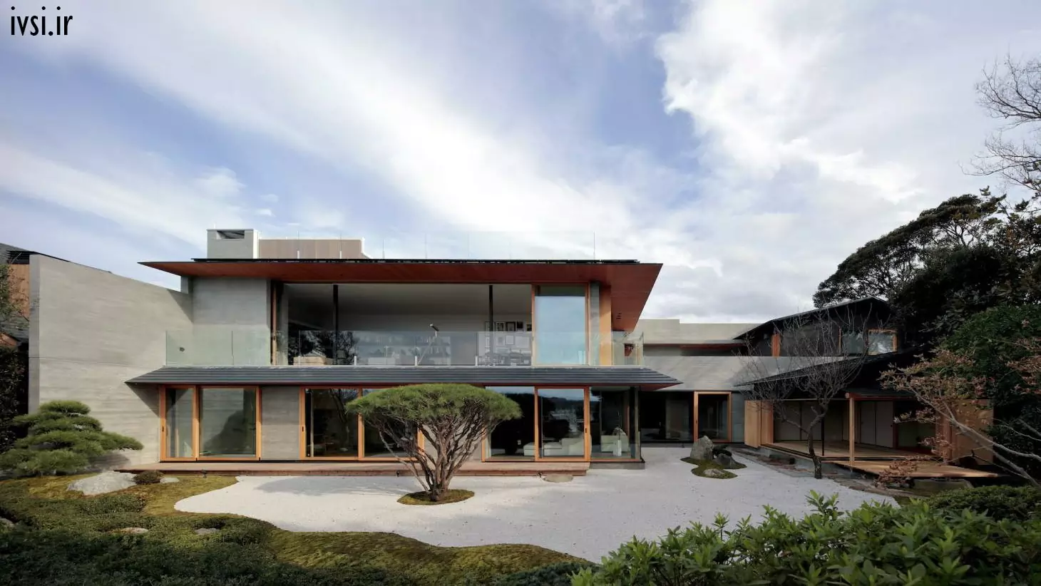 فرهنگ ژاپنی بر طراحی خانه تأثیر می گذارد