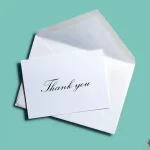 چگونه یک یادداشت تشکر بنویسیم