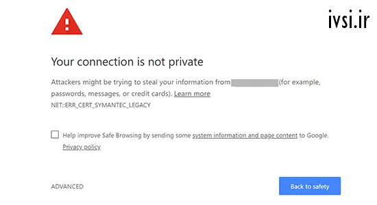 اتصال گوگل کروم خصوصی نیست