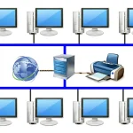 انواع شبکه های کامپیوتری به زبان ساده توضیح داده شده است