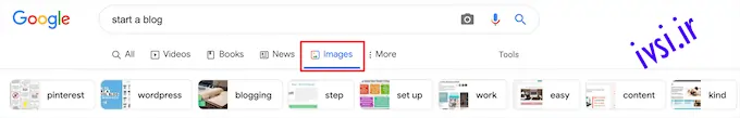 کلمات کلیدی جستجوی تصویر در گوگل