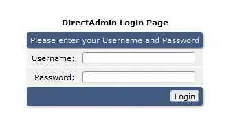 ورود به Direct Admin با نام کاربری و رمز عبور