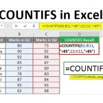 COUNTIFS در اکسل | چگونه از فرمول COUNTIFS در اکسل استفاده کنیم؟
