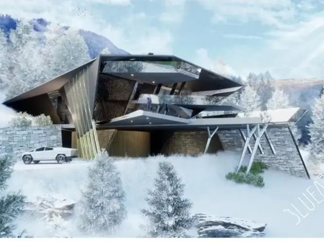 خانه جدید ایلان ماسک در کوه های آلپ ایتالیا