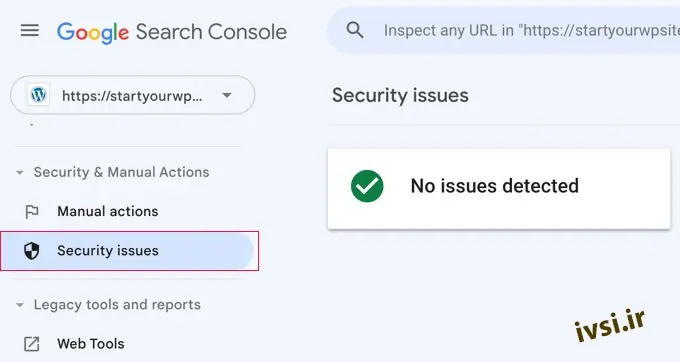 مشکلات امنیتی کنسول جستجوی گوگل